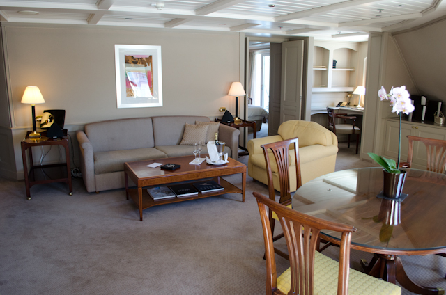 Gasp! Grand Suites aboard Silver Wind feature over 1,000 square feet of living space. Photo © 2013 Aaron Saunders