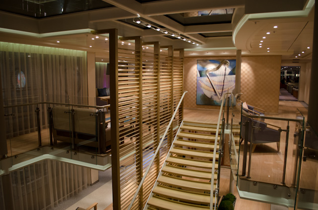 Some big changes have been made aboard Viking Bragi, like the entirely-new decor scheme. Beautifully done! Photo © 2013 Aaron Saunders